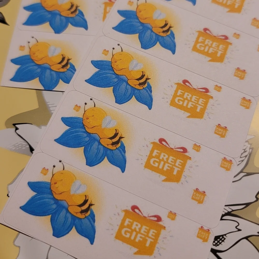 Beautiful bee Stickers